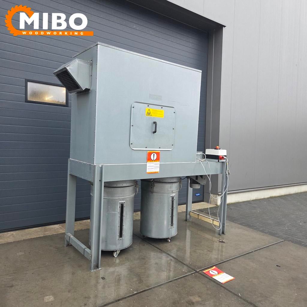 Holtrop jansma afzuiging 2 containers compact, Ophalen of Verzenden