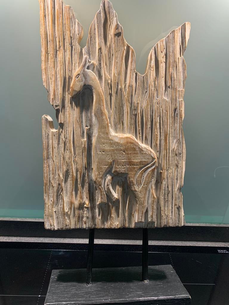 Sculpture sur bois, Enlèvement ou Envoi