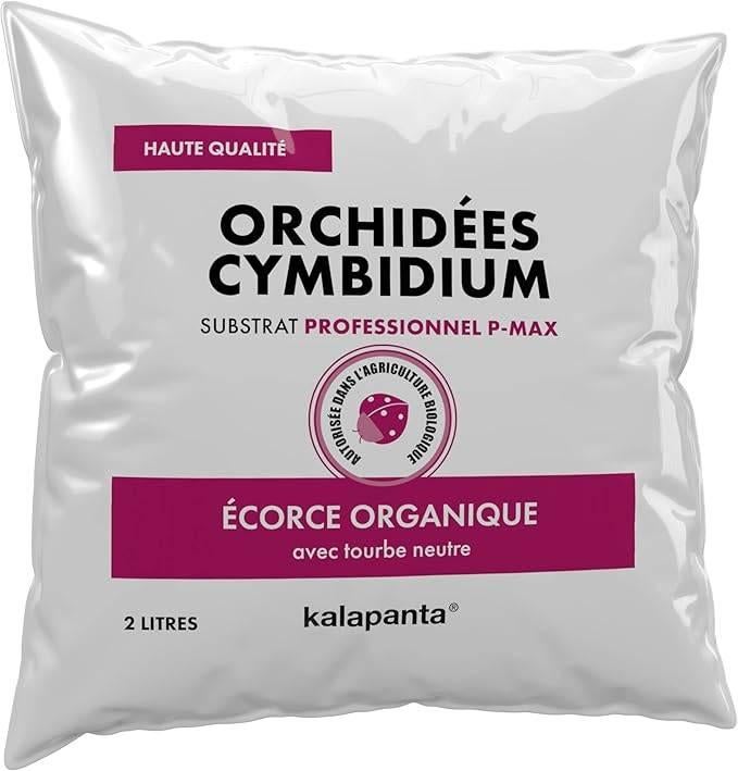 Terreau pour orchidées Cymbidium | 2 L | LIVRAISON GRATUITE