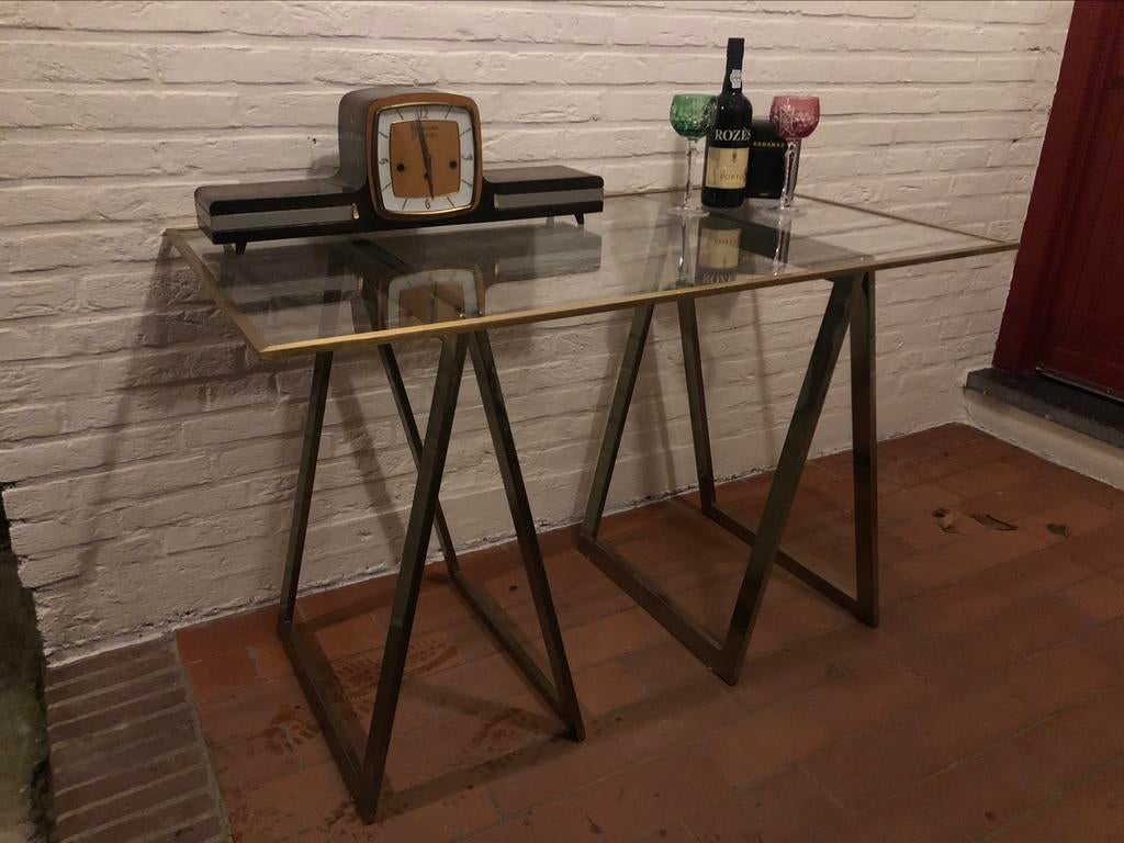 hollywood regency style side-table, Antiek en Kunst, Ophalen