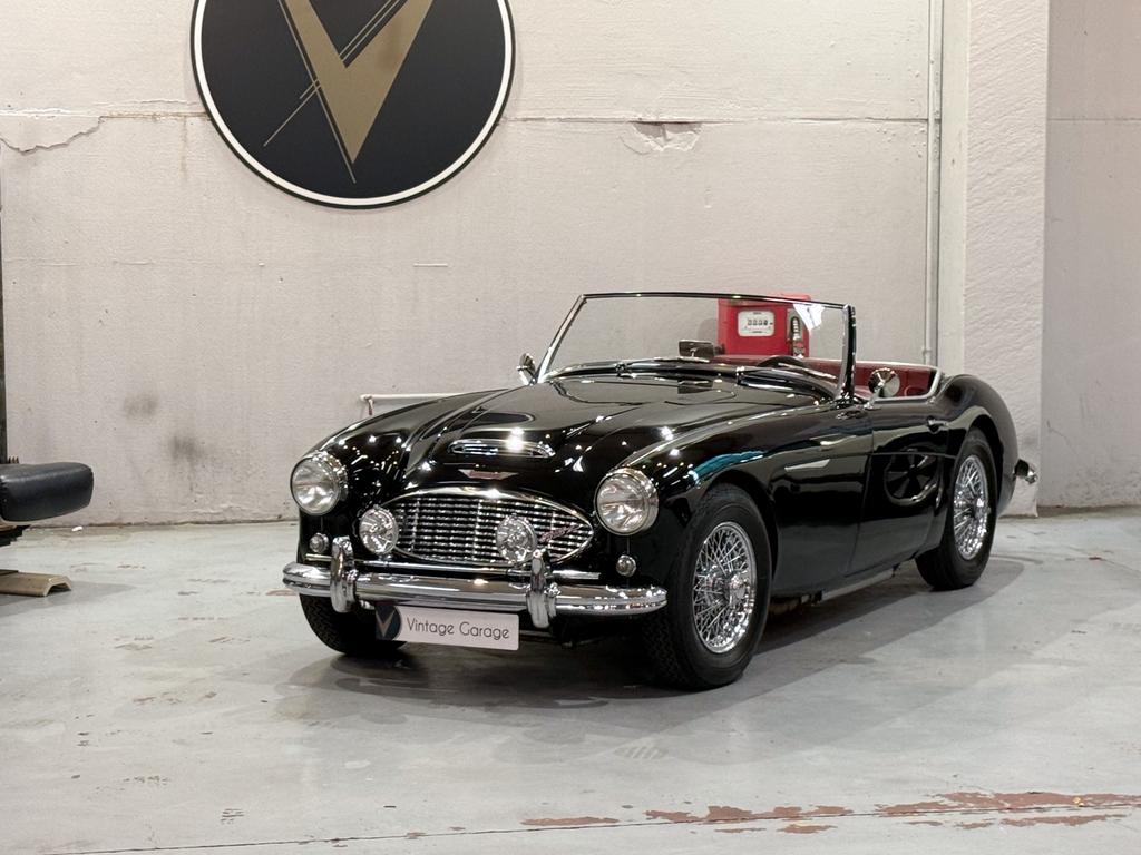 Austin Healey 3000 - 1960, Auto's, 4 zetels, Achterwielaandrijving, Cabriolet, Zwart