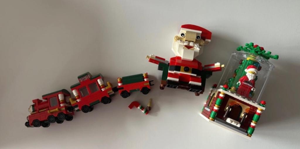 Lego kerst, Ophalen of Verzenden, Gebruikt, Losse stenen, Lego