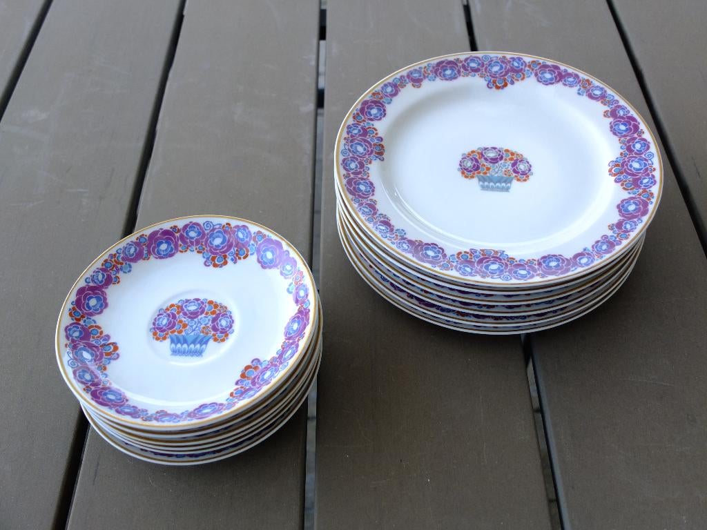 Service à goûter porcelaine de Limoges, Enlèvement