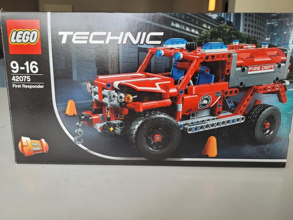 Lego Technic Firts Responder 42075, Ophalen of Verzenden, Gebruikt, Lego