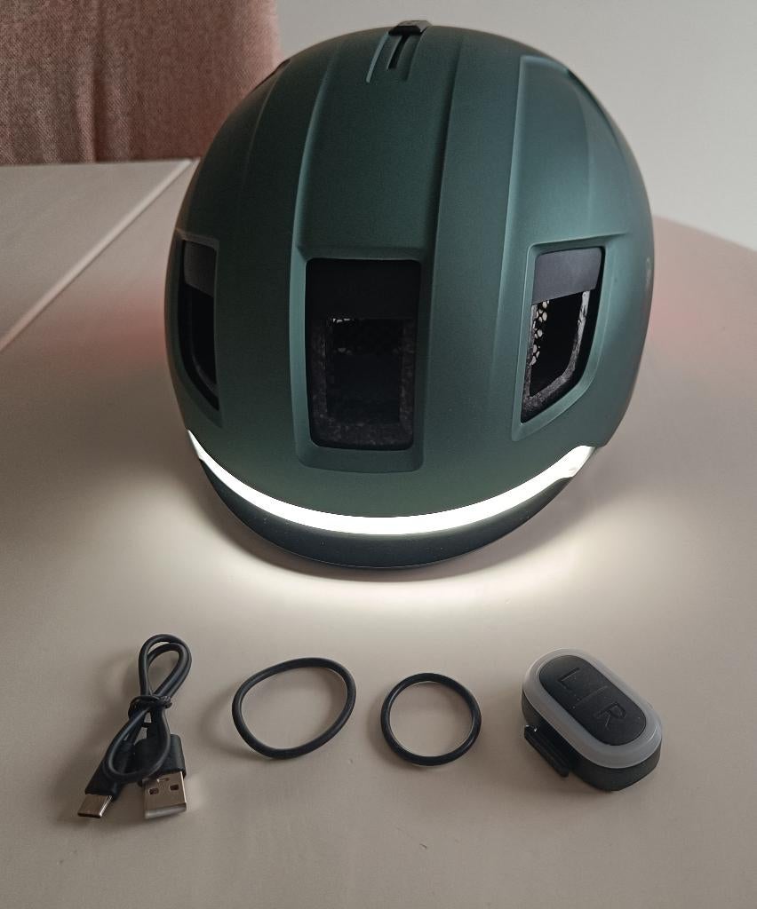 Fietshelm Abus Hyp-E, Fietsen en Brommers, Ophalen, Nieuw, Abus, L