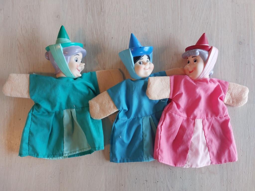 Goede feeën handpoppenset (3 stuks), Enlèvement