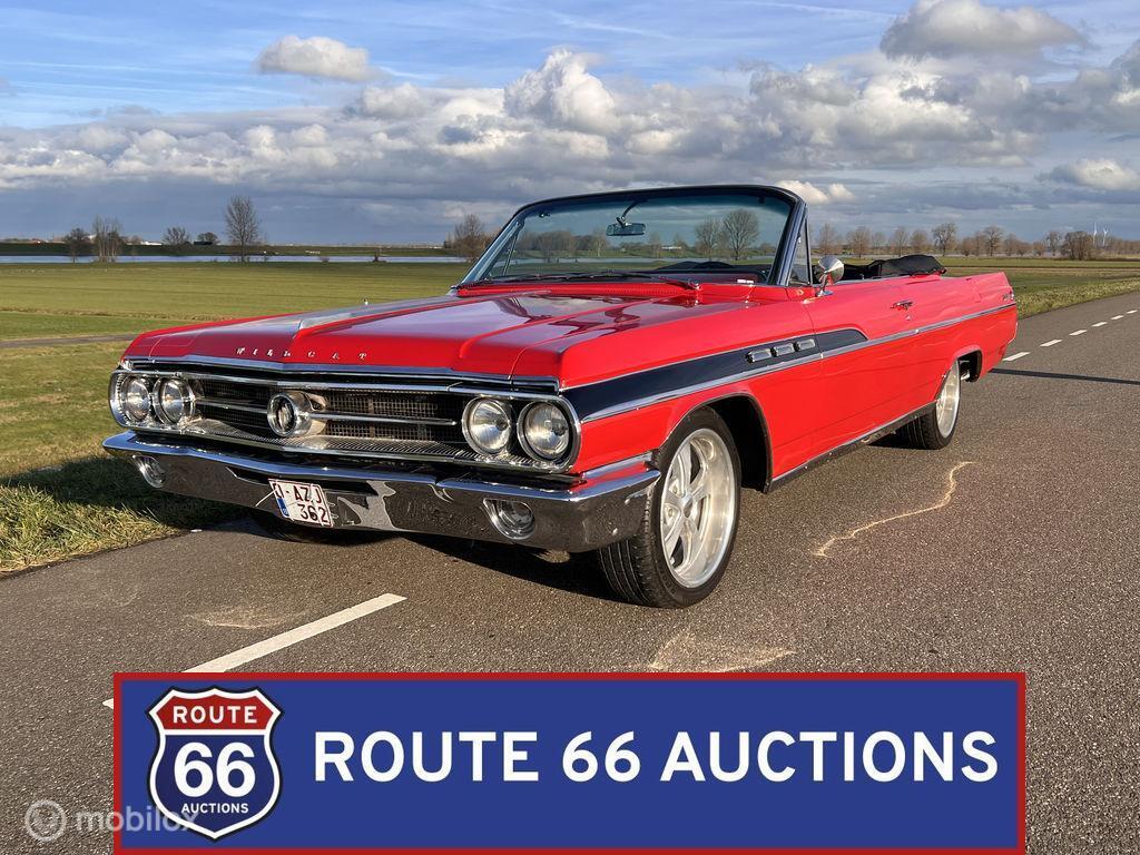 Buick Wildcat Cabriolet | 1963 | Route 66 Auctions, Achat, Entreprise, Boîte manuelle, Autre carrosserie