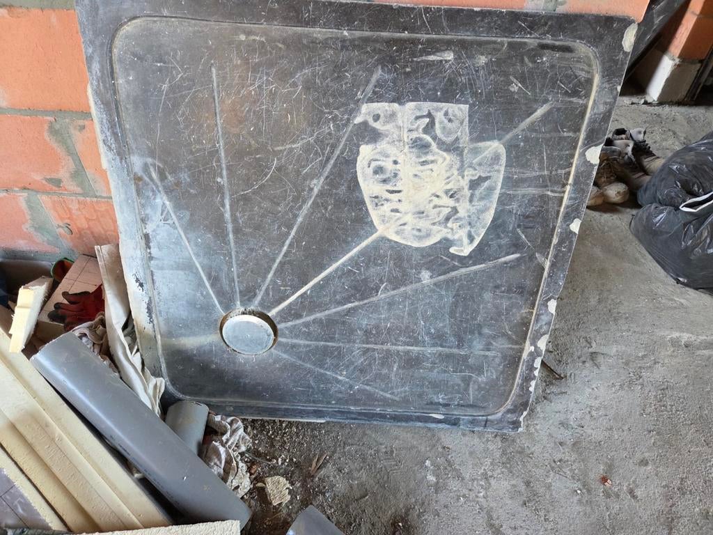 Bac de douche en pierre bleu à DONNER, Enlèvement