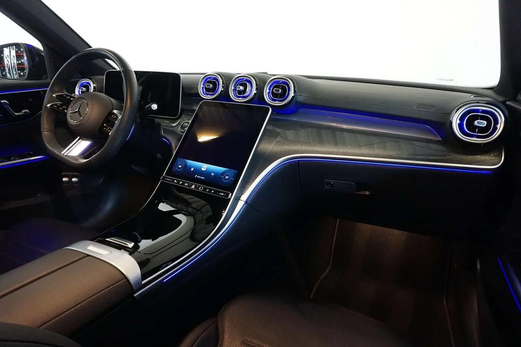 Mercedes-Benz C-CLASS 300 AMG - Night pakket - Trekhaak, Autos, Cuir, Argent ou Gris, Euro 6, Entreprise