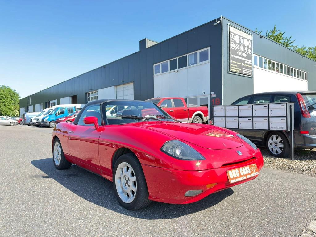 Fiat Barchetta Cabrio 1.8i benzine 16V 96Kw met Hard top, Auto's, Fiat, Bedrijf, Te koop, Barchetta, ABS, Airbags, Alarm, Boordcomputer