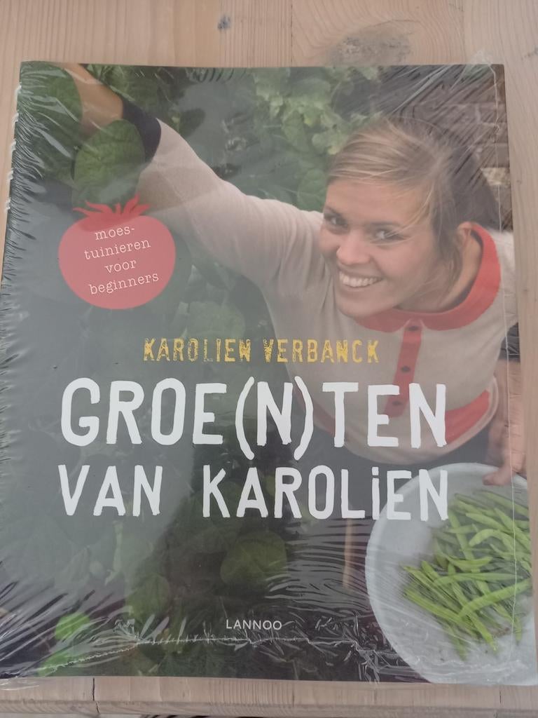 Nieuw boek groe(n)ten van Karolien Verbanck nog ingepakt, Ophalen of Verzenden, Nieuw