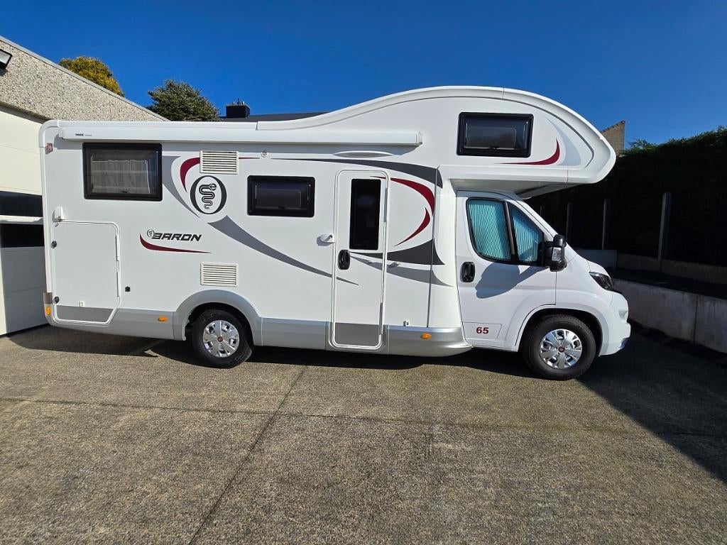 Elnagh Baron 65-Automatic-2023-5 pers.-Full Options+garantie, Caravanes & Camping, Autres marques, Entreprise, Fiat, Douche