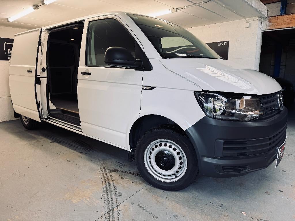 VW TRANSPORTER T6, 1 JAAR GARANTIE, Auto's, Voorwielaandrijving, Stof, 4 cilinders, Wit