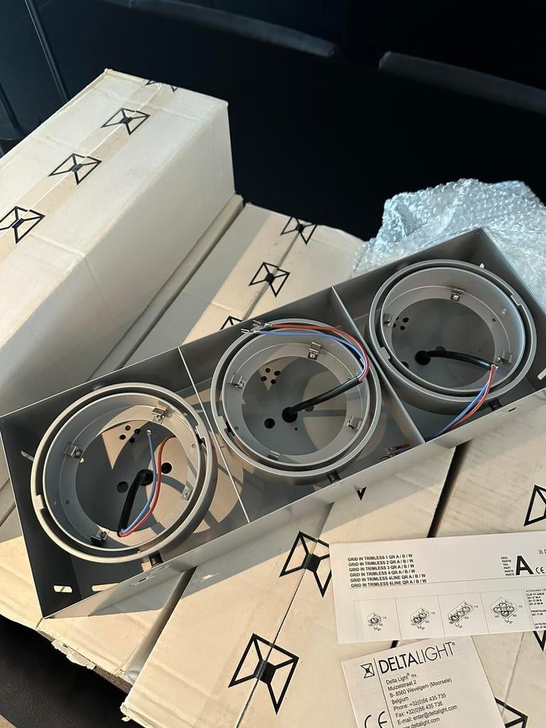 Kit d'éclairage encastré Deltalight : Grid in Trimless, Enlèvement, Neuf