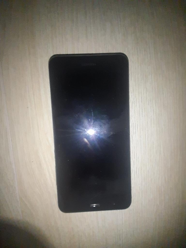 telephone Huawei, Telecommunicatie, Mobiele telefoons | Huawei, Ophalen, Zwart, Zonder simlock, Niet werkend