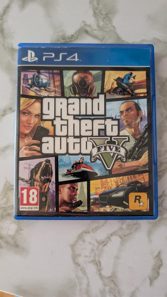 GTA 5 PS4, Games en Spelcomputers, Online, Ophalen of Verzenden, Zo goed als nieuw, 3 spelers of meer