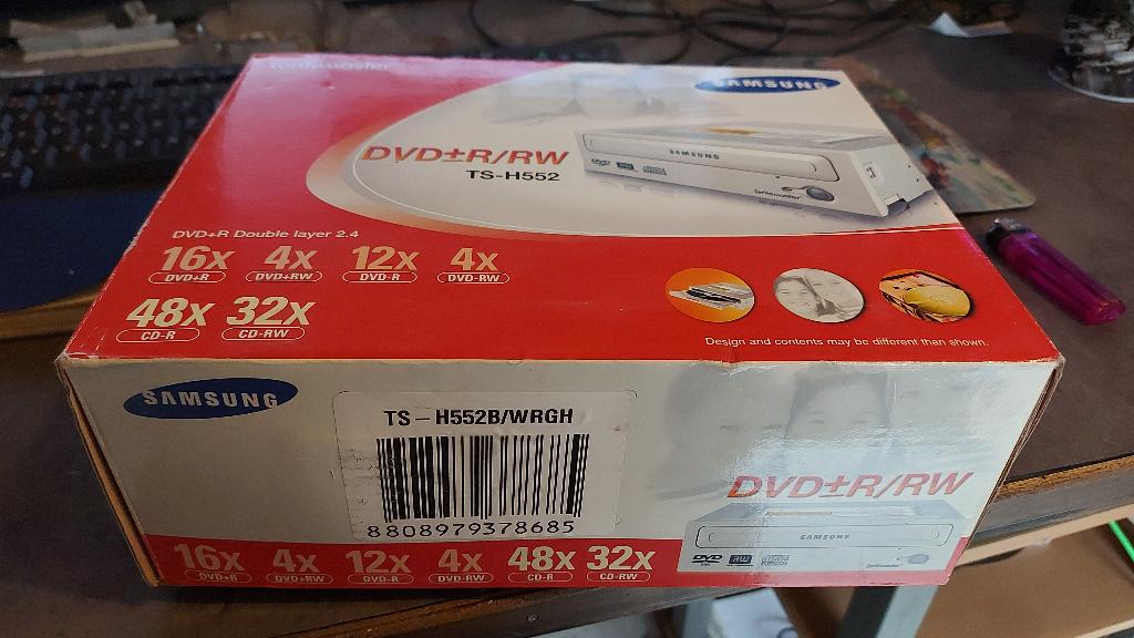 Lecteur graveur DVD IDE samsung TS-H552, TV, Hi-fi & Vidéo, Lecteurs DVD, Enlèvement, Comme neuf, Lecteur DVD, Samsung