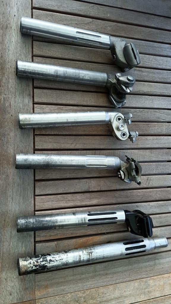 Tiges de selle de vélo de route Campagnolo 3ttt en acier..., Enlèvement