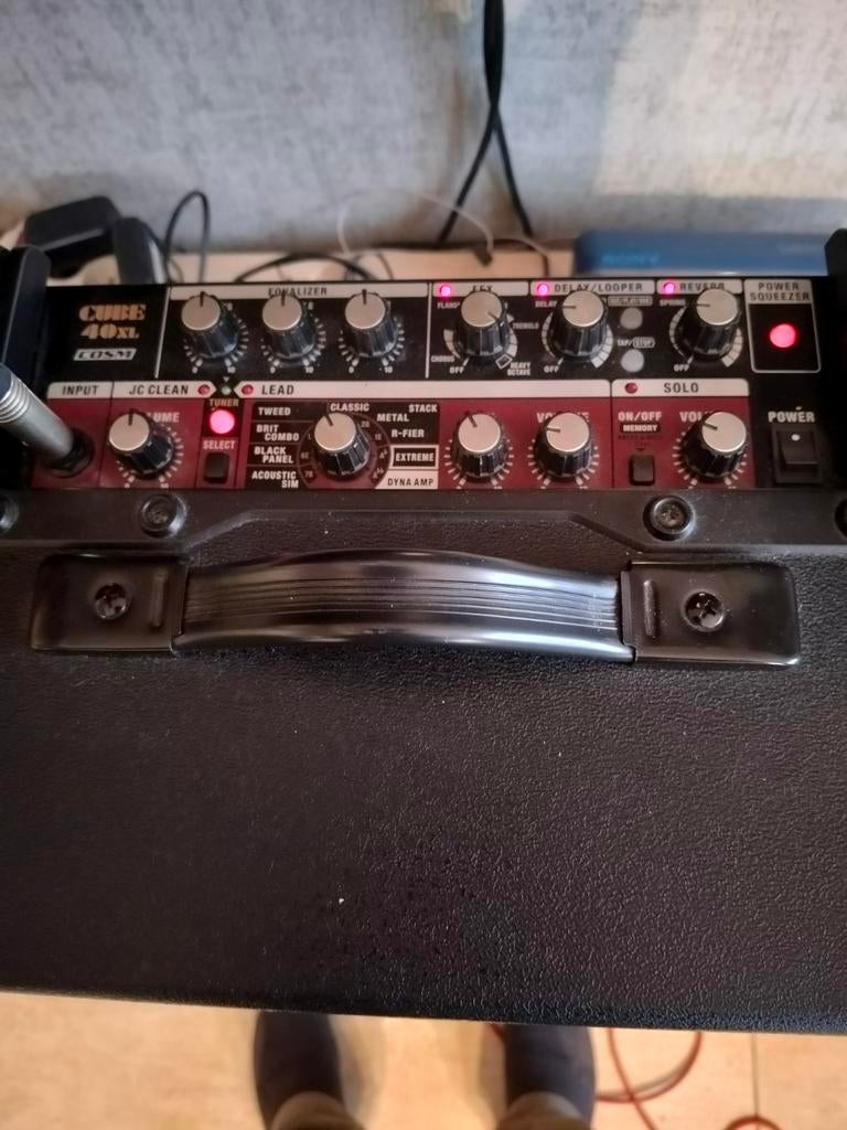 Roland Cube 40, Ophalen, Gitaar