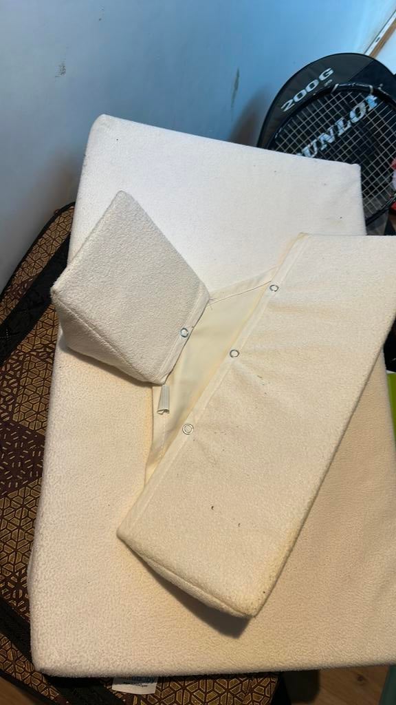 Zij lig kussens babypark, Kinderen en Baby's, Babyparken, Ophalen, Zo goed als nieuw