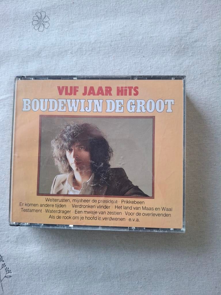 Dubbel cd boudewijn de groot  vijf jaar hits, Enlèvement ou Envoi