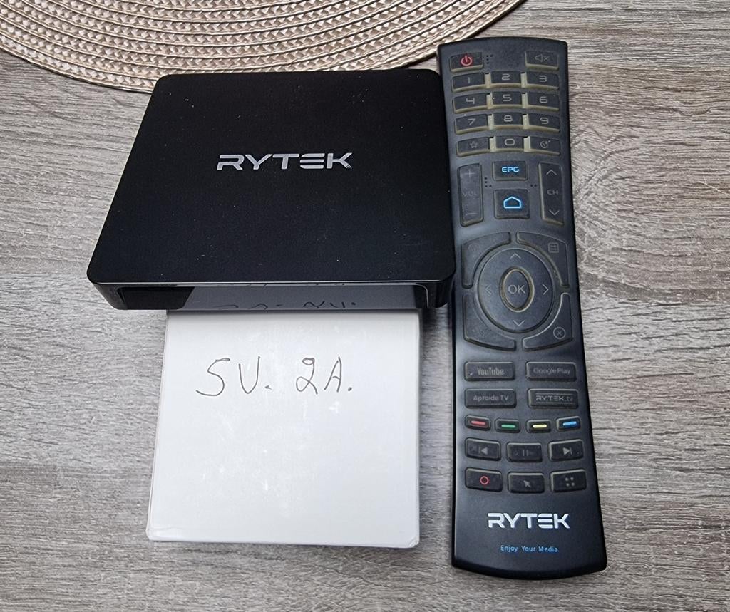 Box Android Rytek 4K, Enlèvement, Utilisé, Audio optique, Moins de 500 GB