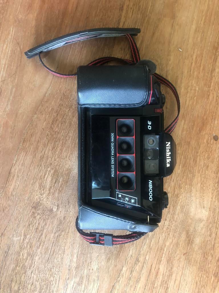 30mm Quadra lens Nishika N8000 3D, Audio, Tv en Foto, Ophalen of Verzenden, Gebruikt, Compact, Overige Merken