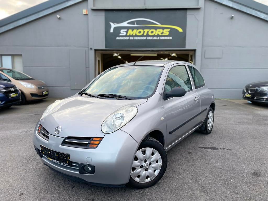 Nissan Micra 1.2 benzine | AUTOMAAT | Keuring+Carpass |, Autos, Argent ou Gris, Entreprise, Micra, 5 places