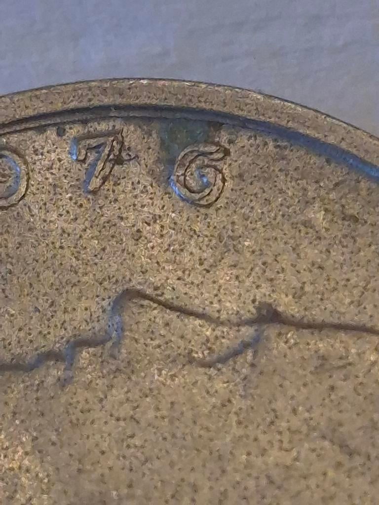 1 frank type Ceres Boudewijn 1976 frans met dubbele 76, Postzegels en Munten, Ophalen, Overig, Losse munt