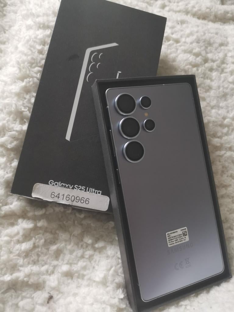 Samsung S25 ultra 256GB Titanium Selverblue, Ophalen, Zo goed als nieuw