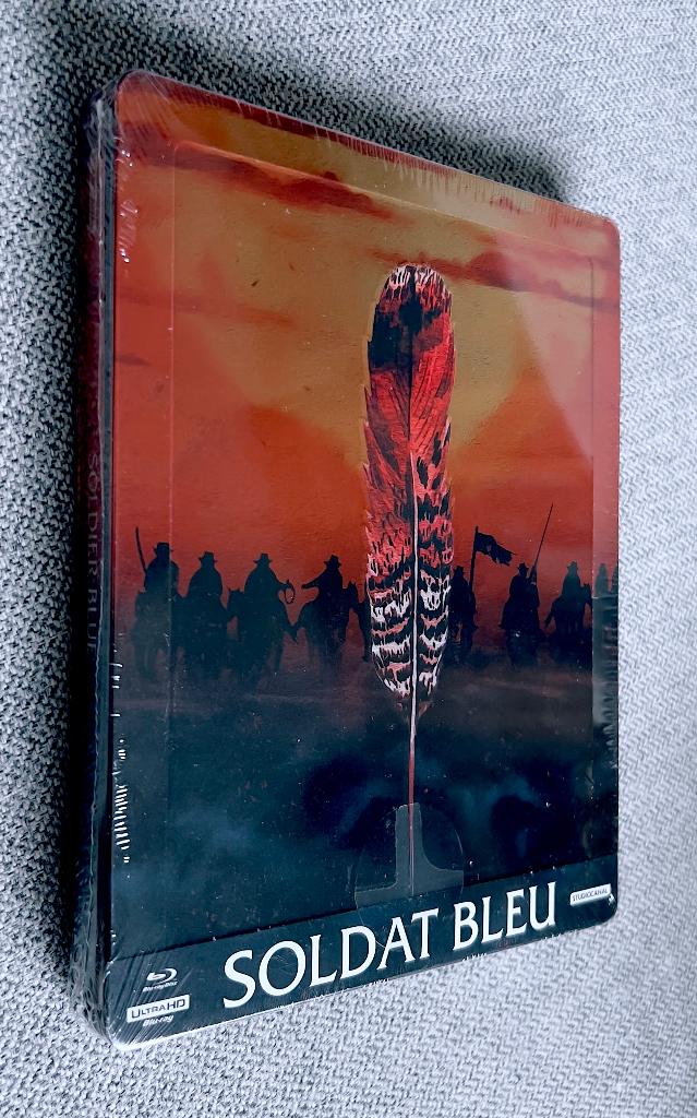 SOLDAT BLEU // STEELBOOK 4KUHD Éd.LIMITÉE // NEUF Sous CELLO, CD & DVD, Blu-ray, Neuf, dans son emballage, Classiques, Coffret