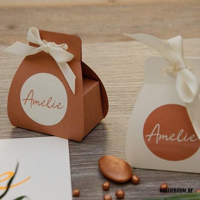 Doopsuikerdoosje: valiesdoosje in verschillende kleuren, Kinderen en Baby's, Ophalen of Verzenden, Nieuw, Geboortebord