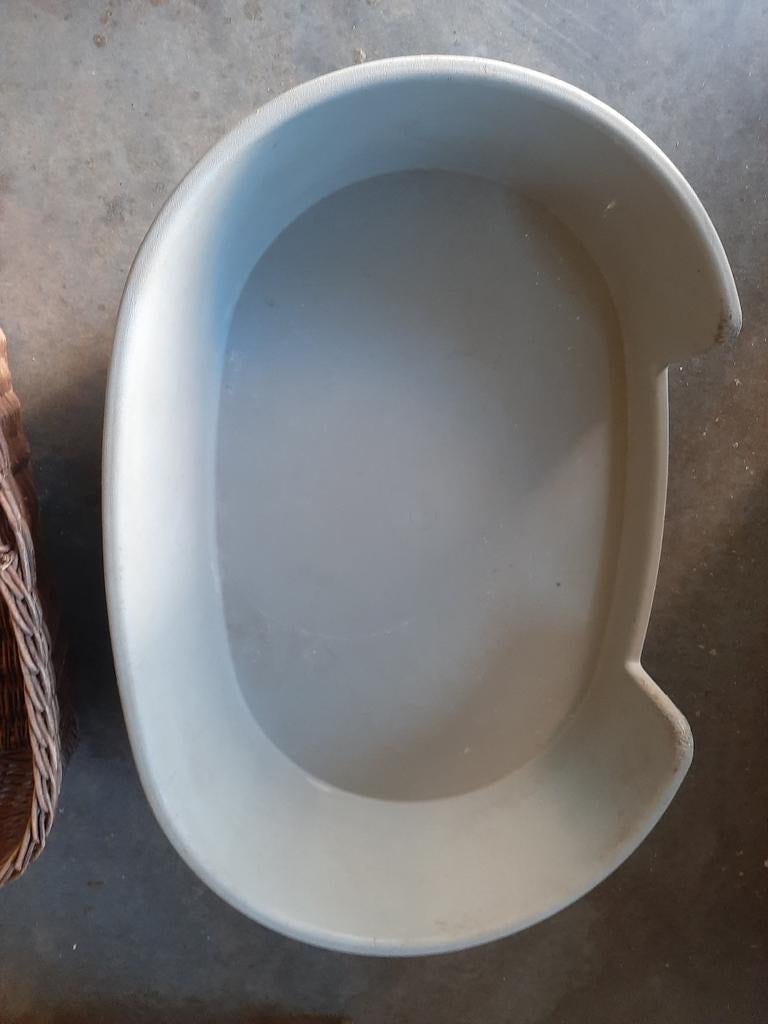 Rieten en kunstof hondenmand 20 € voor de 2 samen, Dieren en Toebehoren, Ophalen