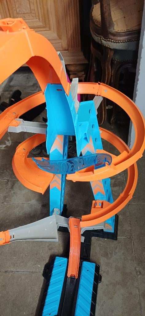 Hot wheels attitude crash, Kinderen en Baby's, Speelgoed | Racebanen, Ophalen, Met looping, Racebaan, Gebruikt