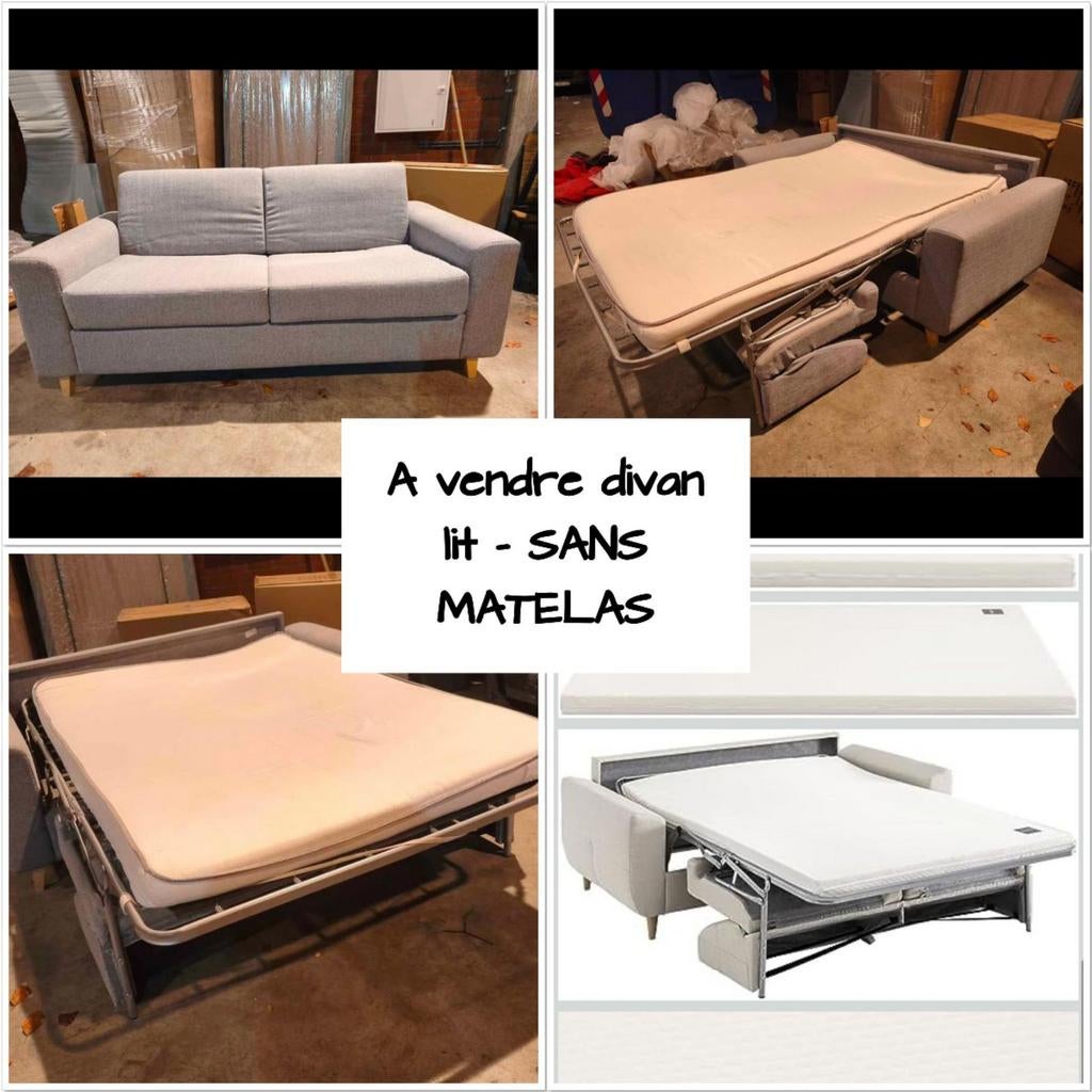 Divan lit sans matelas, Enlèvement