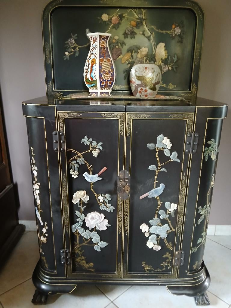 meuble, 25 à 50 cm, Bar chinois, Comme neuf, Enlèvement