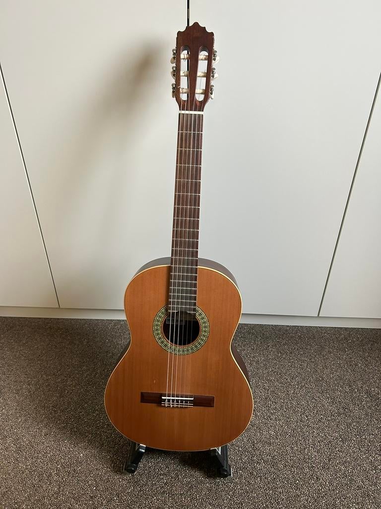 Paco castillo 201 7/8 (kan met toebehoren), Muziek en Instrumenten, Ophalen, Zo goed als nieuw, Klassieke of Spaanse gitaar, Met koffer