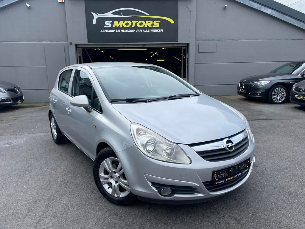 Opel Corsa 1.2 benzine | Airco | GARANTIE •77.435 km•, Autos, Argent ou Gris, Achat, Entreprise, Boîte manuelle