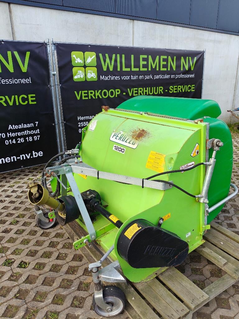 Peruzzo Koala 1200 Klepelmaaier, Ophalen, Gebruikt