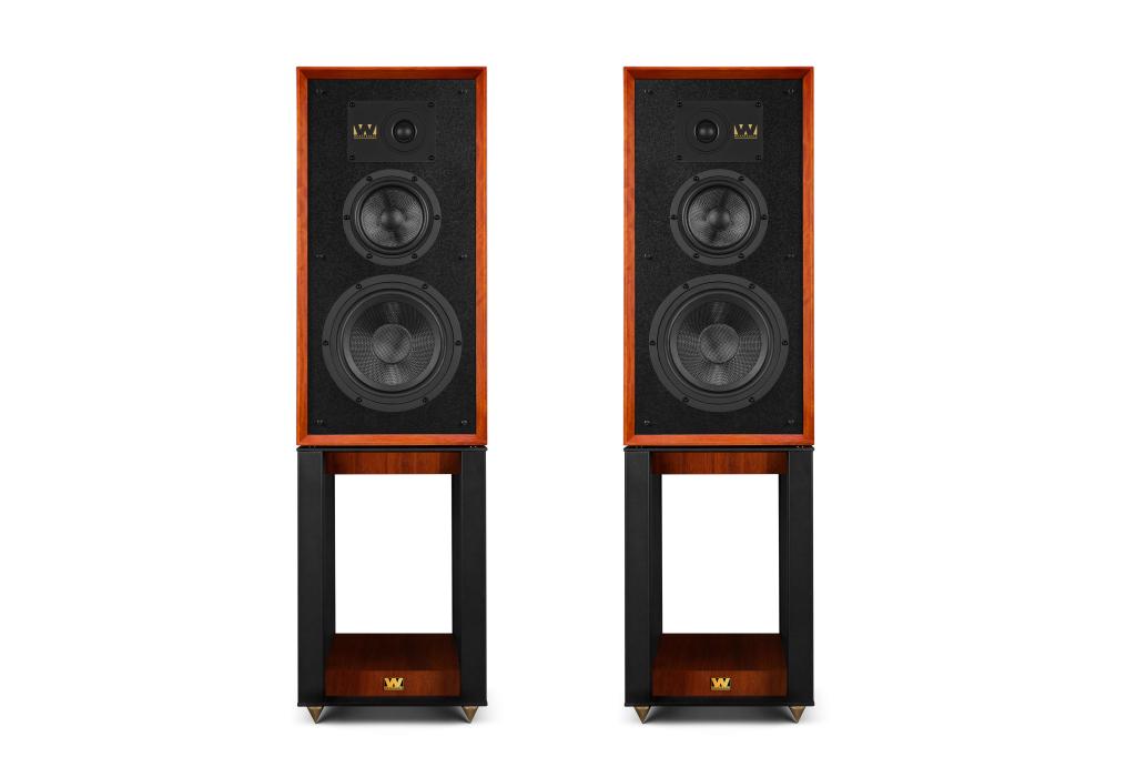 Wharfedale | Super Linton | Luidspreker | Mahogany + Stands, Niet ingevuld, Niet ingevuld, Neuf, Niet ingevuld