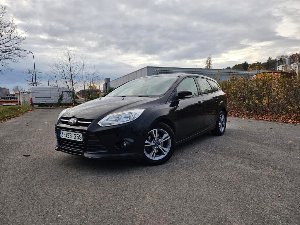 Ford Focus 1.0 Benzine, Auto's, Focus, Euro 5, Stof, Zwart