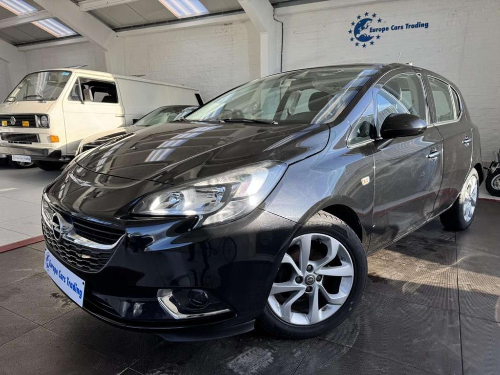 Opel Corsa 1.3 i 70 CH CARNET COMPLET SEMI CUIR GAR 12M, Stof, Gebruikt, 1229 cc, Zwart