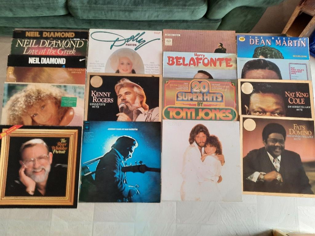 Verzameling Lp’s, Cd's en Dvd's, Ophalen