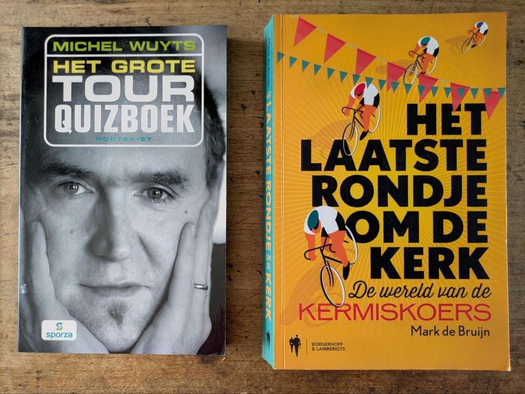 2 boeken over wielrennen / samen 10 eur, Ophalen of Verzenden, Lopen en Fietsen