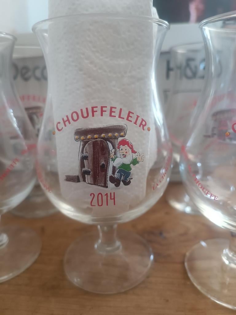 Verres Chauffeleir 2014, Collections, Marques de bière, Envoi
