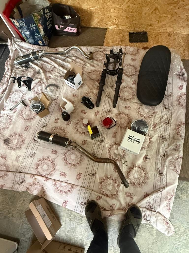 Dax onderdelen, Ophalen