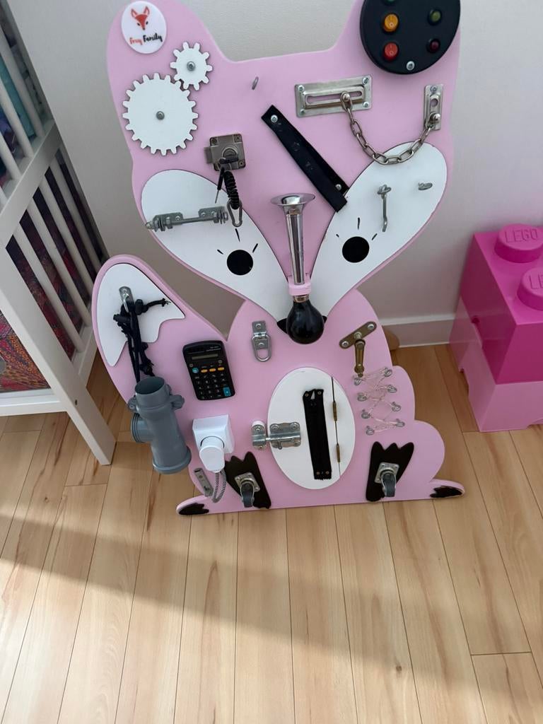 Tableau Renard d’activités Montessori, Enlèvement, Comme neuf