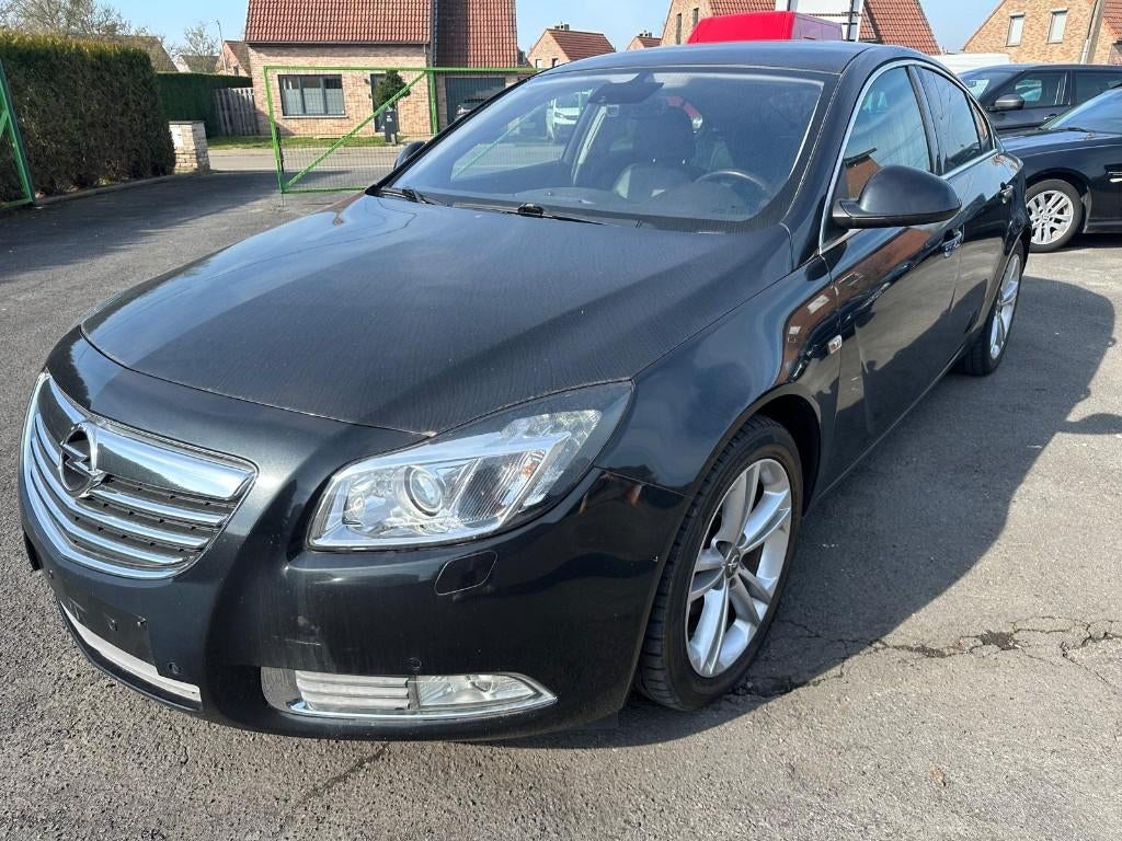 Opel Insignia 2.0 Full option, Auto's, Opel, Voorwielaandrijving, Euro 5, Zwart, 4 cilinders