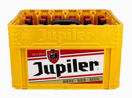 Jupiler 24x25cl, Verzamelen, Biermerken, Ophalen, Nieuw, Jupiler