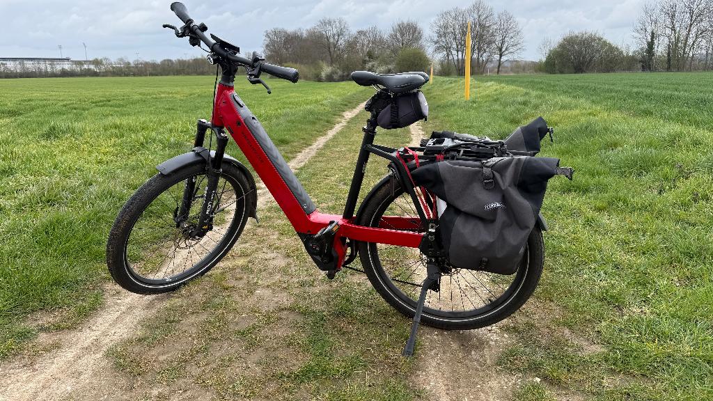 E-bike Riese en Muller Nevo3 GT Touring, Fietsen en Brommers, Gebruikt, 50 km per accu of meer, 55 tot 59 cm, Ophalen